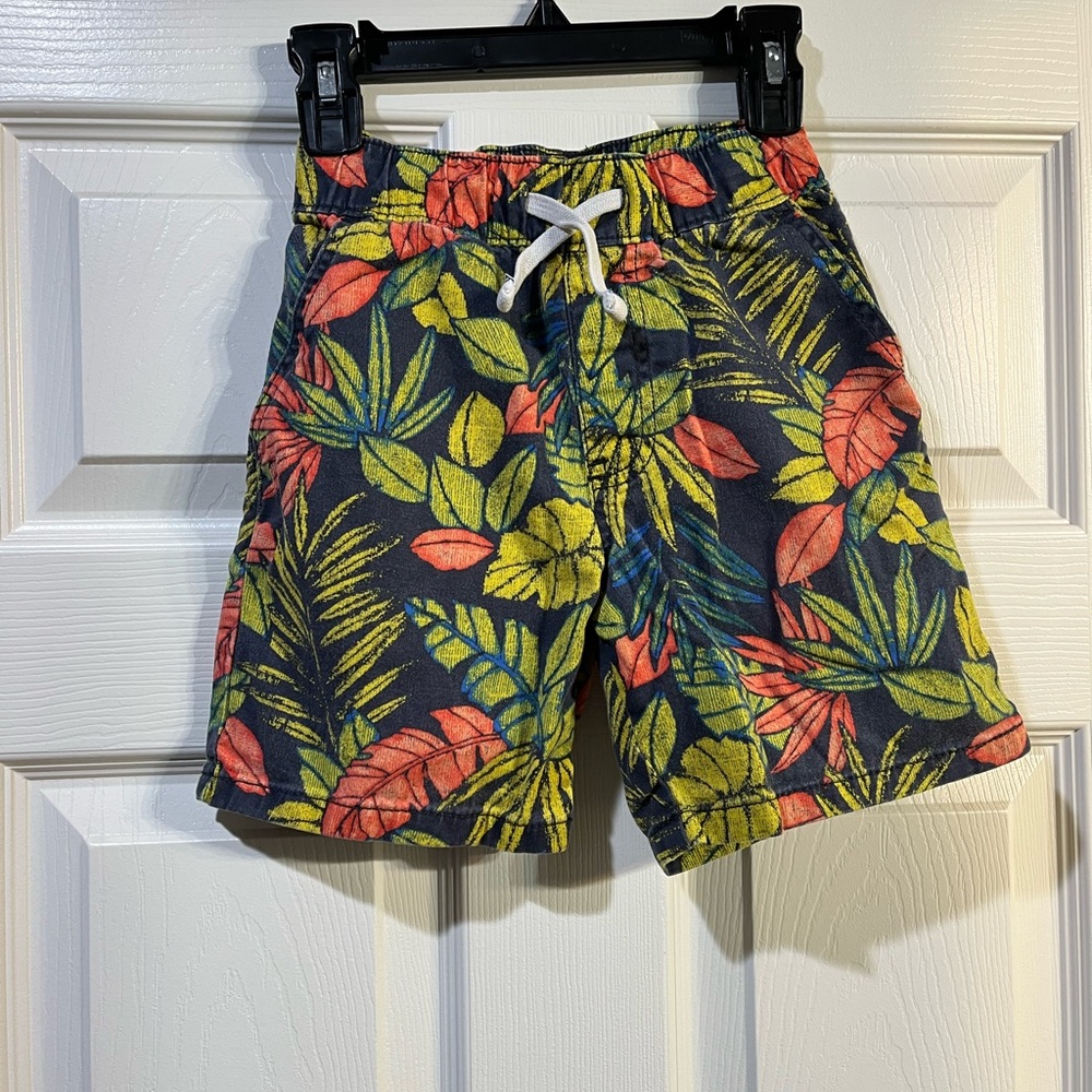 Tropical Print Boys Shorts